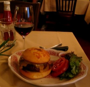 Insider's Secret Hitching Post Cheeseburger
