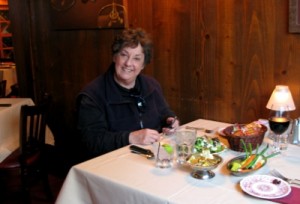 Sandy at the Hitching Post
