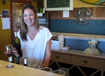 Sharlee at Kaylra Winery