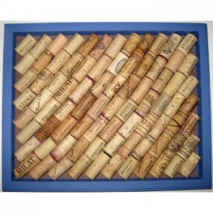 Bright Blue Cork Board