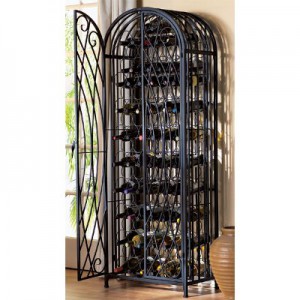 Shop rich and sophisticated Wrought Iron Wine Racks. 