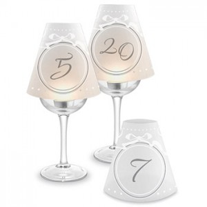 Wine Glass Lamps