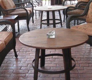 Wine Barrel Coffee Table