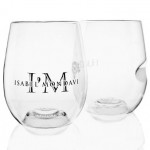 GoVino Stemless Personalized Glasses
