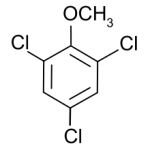220px-2,4,6-Trichloroanisole.svg