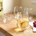 Personalized Stemless Wine Glasses