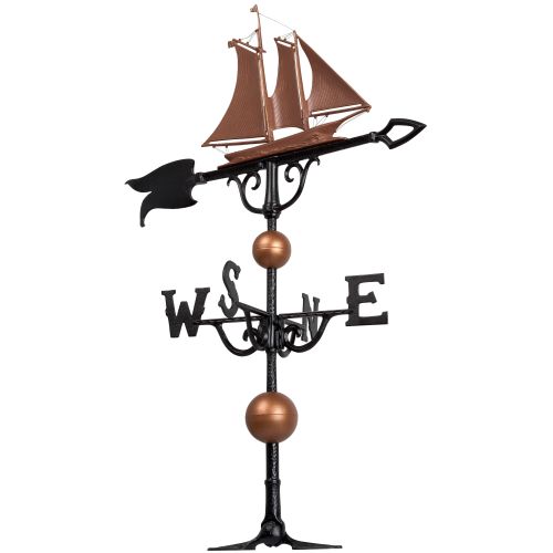 46" Yacht Weathervane, Copper