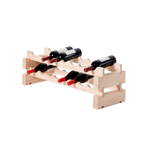 16 Bottle Modular Wine Rack - Natural