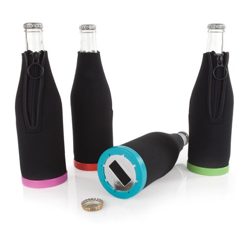 Lever Bottle Opener Koozie