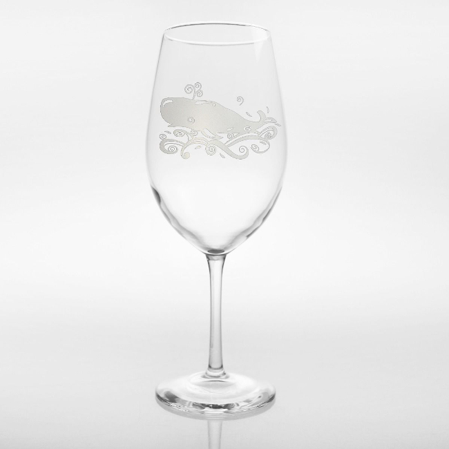 Whale Large Wine Glasses  S/4
