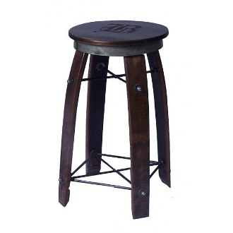 Daisy Swivel Stave Stool