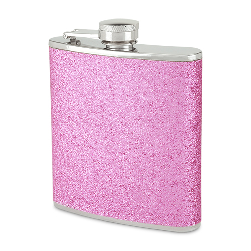 Sparkletini 6 oz Party Flask Pink