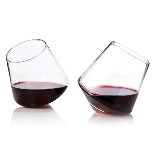 Raye: Rolling Stemless Glasses (set of 2)