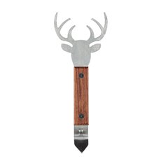 Stag Acacia Wood Bottle Opener by Foster and Rye