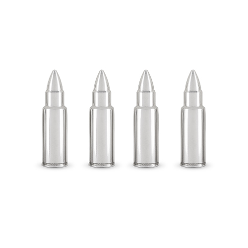 Stainless Steel Bullet Whiskey Rocks by Foster and Rye