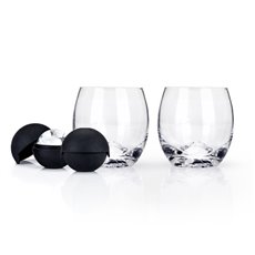 Glacier Rocks Ice Ball Mold and Tumbler Set by Viski
