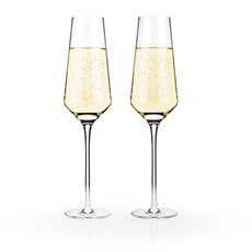 Raye Crystal Champagne Flutes (Set Of 2)By Viski