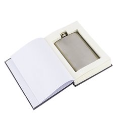 Survival Book 5 oz Sneaky Flask by Foster and Rye