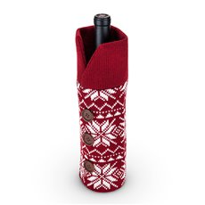 Rustic Holiday Wool Wine Sweater by Twine