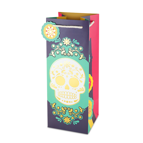 Dia de los Muertos Liquor Bag