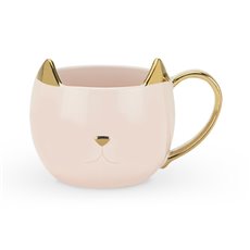 Chloe Pink Cat Mug