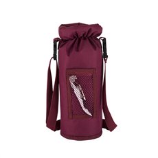 Grab and Go Insulated Bottle Carrier in Burgundy