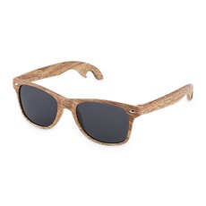 Faux Wood Bottle Opener Sunglasses by Foster and Rye
