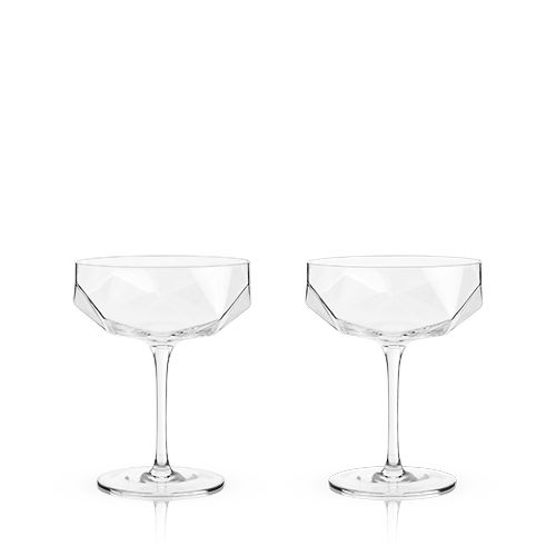 Raye: Faceted Crystal Coupe