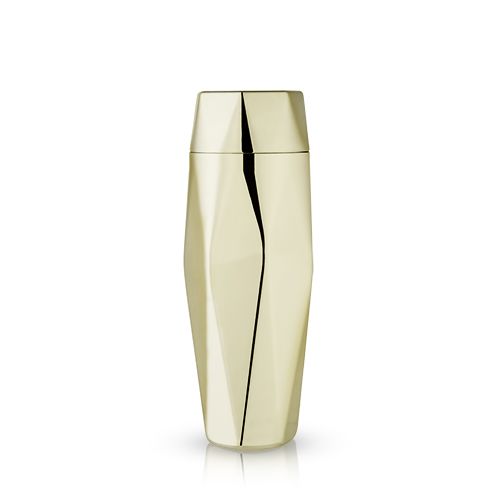 Belmont: Apex Faceted Gold Cocktail Shaker