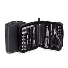 22 pc Tool Set in Black Leatherette Case