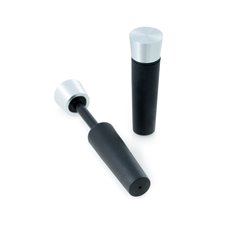 Wine Bottle Vacuum Stopper with Rubber Bottom and Stainless Steel Top Pump