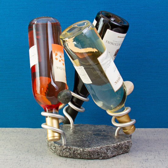 Bottoms Up Wine Bottle Holder