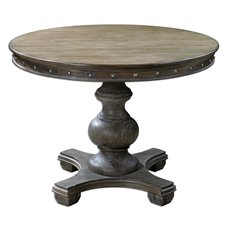 Uttermost Sylvana Wood Round Table