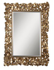 Uttermost Capulin Antique Gold Mirror