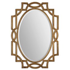 Uttermost Margutta Gold Oval Mirror