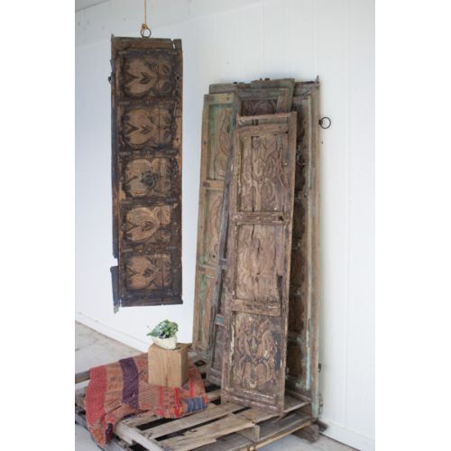 Wooden Door Panel Wall Art - Assorted Designs