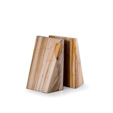 Natural Marble Wedge Bookends