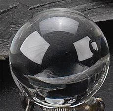 4 Clear Glass Sphere