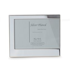 Silver Plated 4x6 Picture Frame with Easel Back