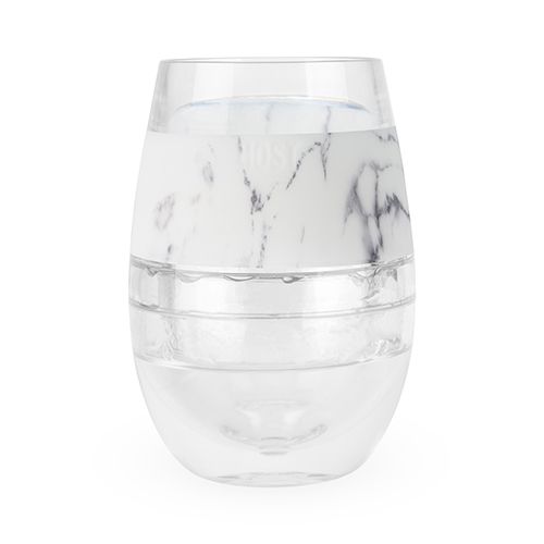 Wine FREEZE Cooling Cup in Marble Single