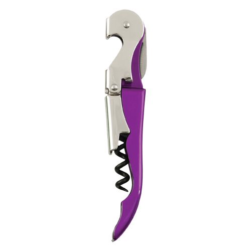 Truetap Double-Hinged Waiter's Corkscrew in Metallic Purple