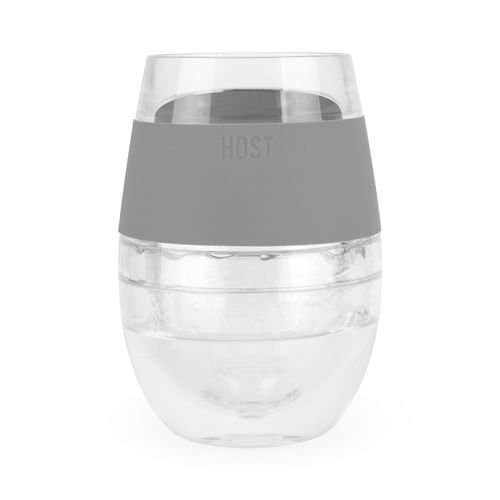 Wine FREEZE Cooling Cup in Grey (1 pack) by HOST
