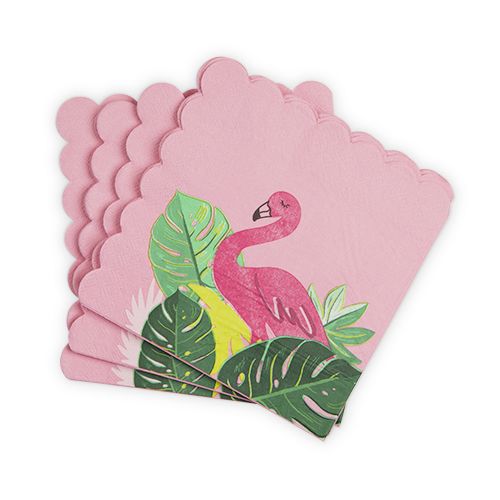 Flamingle Dinner Napkin by Cakewalk