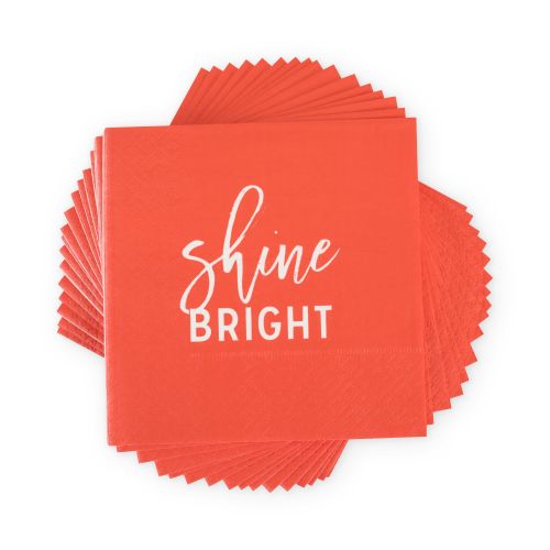Shine Bright Cocktail Napkin by Cakewalk