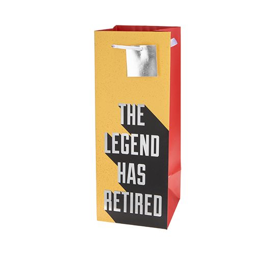 The Legend Has Retired 1.5L Bag by Cakewalk