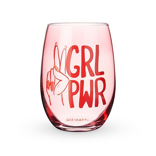 GRL PWR Stemless Wine Glass by Blush
