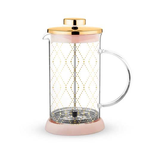 Riley Mini Souk Gold Glass Tea Press Pot by Pinky Up