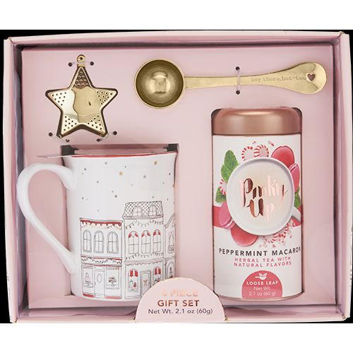 Holiday Infuser Mug, Scoop, Star & Tea Kit by Pinky Up