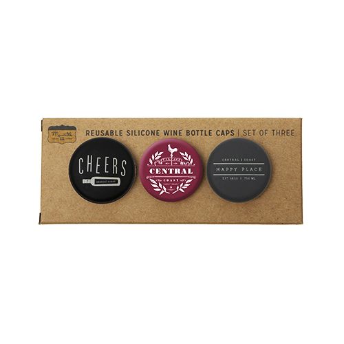 Central Coast Silicone Stopper Set of 3