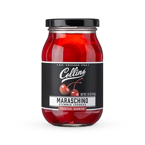 16oz. Stemmed Maraschino Cherries